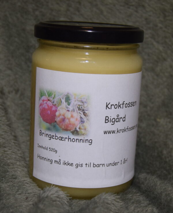 Bringebærhonning 520 g